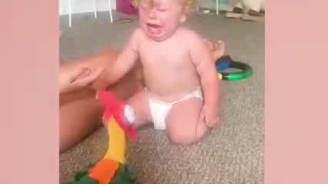 Funny baby video.