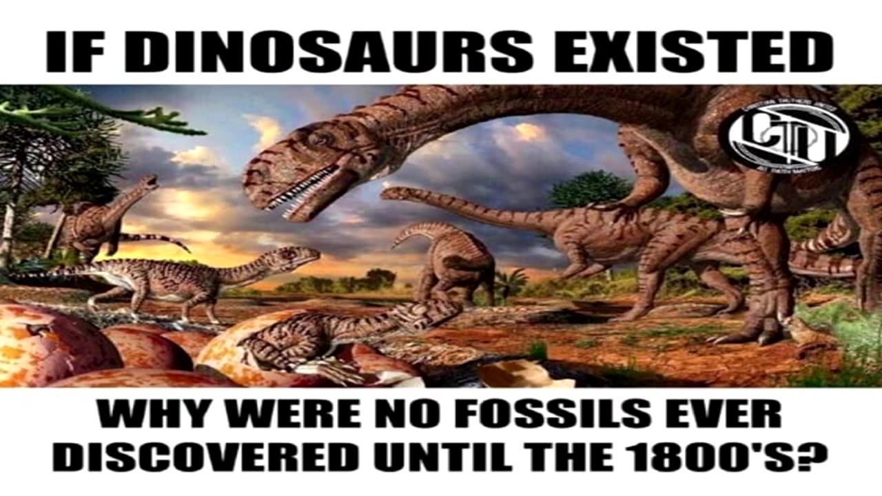 Dinosaurs Never Existed - Science or Science Fiction - Earth A Flat Extended Plane