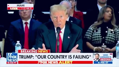 TRUMP: WE HAVE AN ENEMY FROM WITHIN. 'A bad thing happened today.'