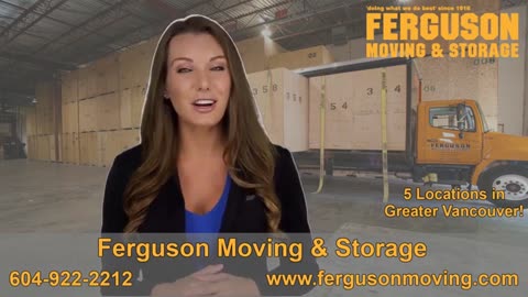 Ferguson Moving and Storage: The trusted Burnaby moving company