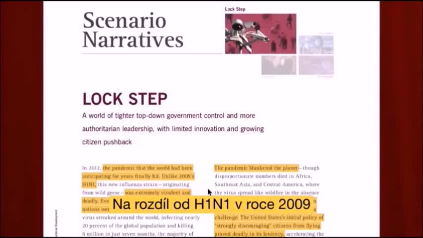 Rockefellerova zpráva z roku 2010 zachycuje obsah Agendy OSN 2030