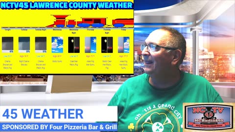 NCTV45 LAWRENCE COUNTY 45 WEATHER TUESDAY OCT 1 2024