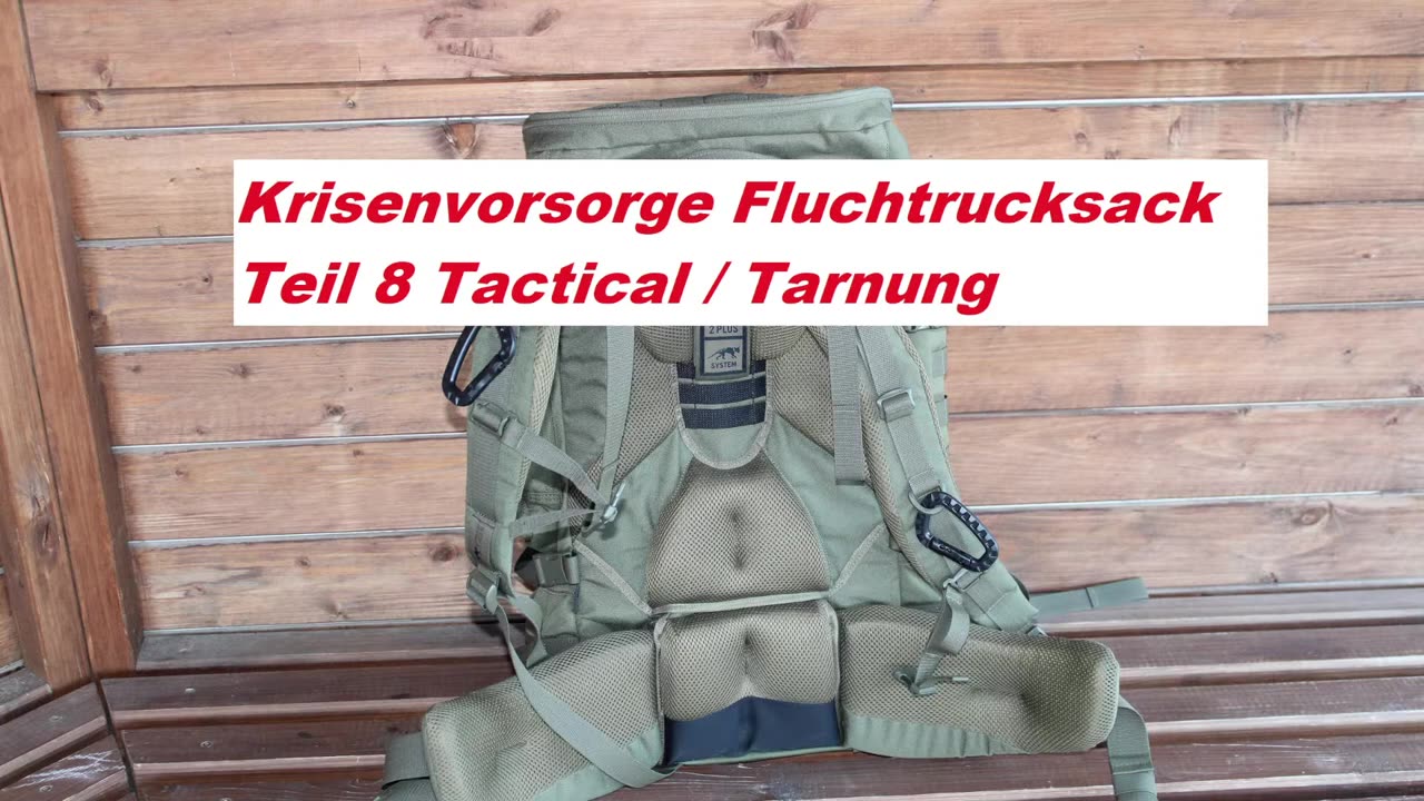 BLACKOUT FLUCHTRUCKSACK TEIL 8 TAKTISCH