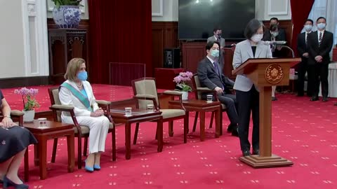 Taiwan Will Not Back Down From Military Threats: President Tsai