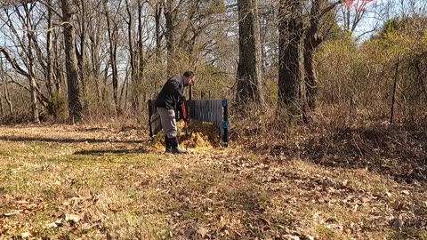 Compost Area Construction Part 1