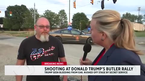 Attendee at Trump rally claims he saw the alleged shooter on a rooftop near the event