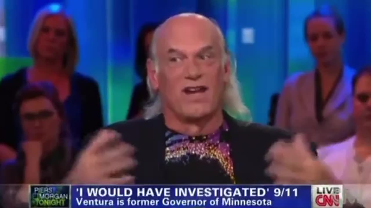 Piers Morgan - Discredits Jesse Ventura on 911