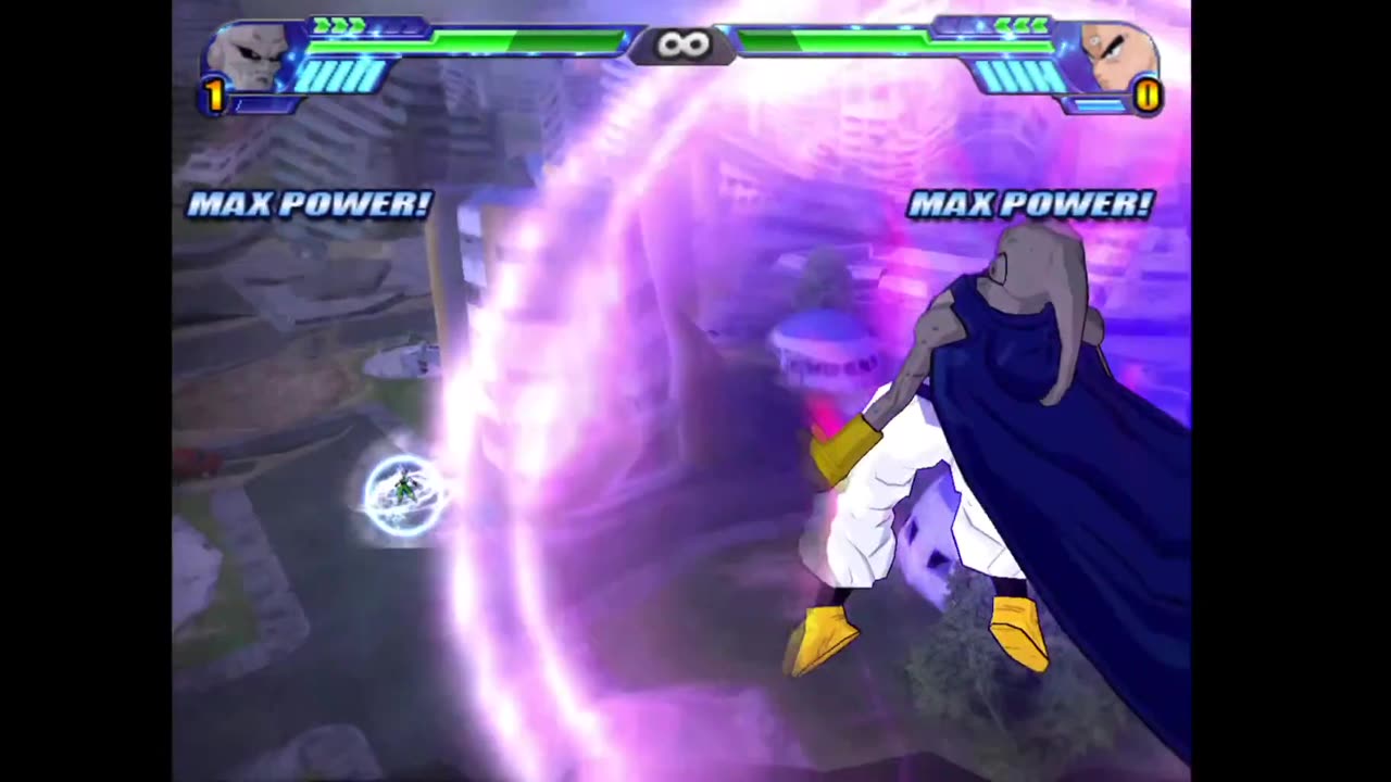Majin Buu (Pure Evil) vs. Tien Dragon Ball Z Budokai 3