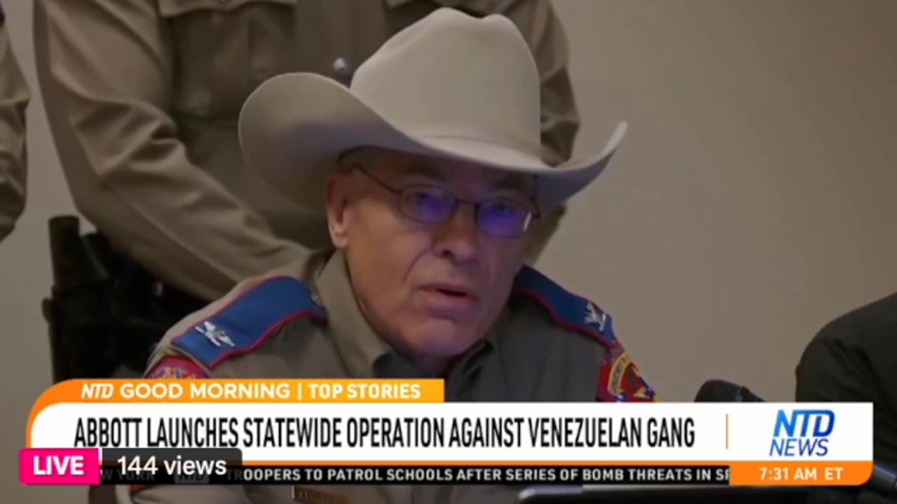 Texas Gov Greg Abbott Launches Statewide Manhunt For Tren De Araguas (TDS) Gang Members