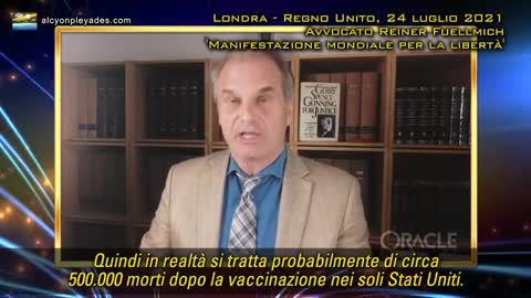 Avv REINER FUELLMICH: ALLA PARTE AVVERSA È CADUTA LA MASCHERA, IL POTERE DELL’UMANITÀ PREVARRÀ