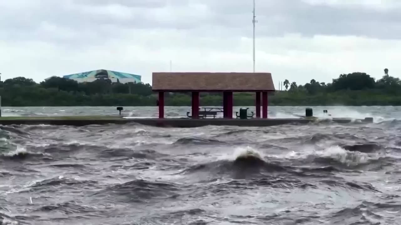 Hurricane Helene strengthens as it nears Florida panhandle