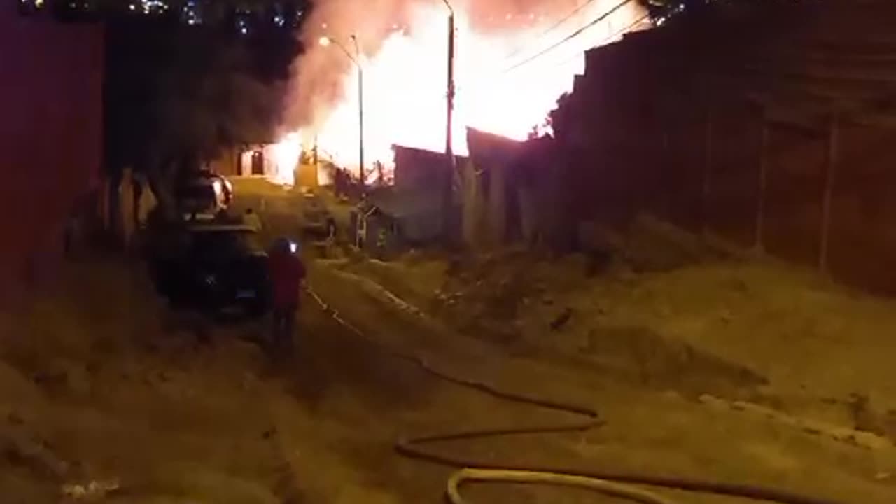 INCENDIO CASA ALMAGRO