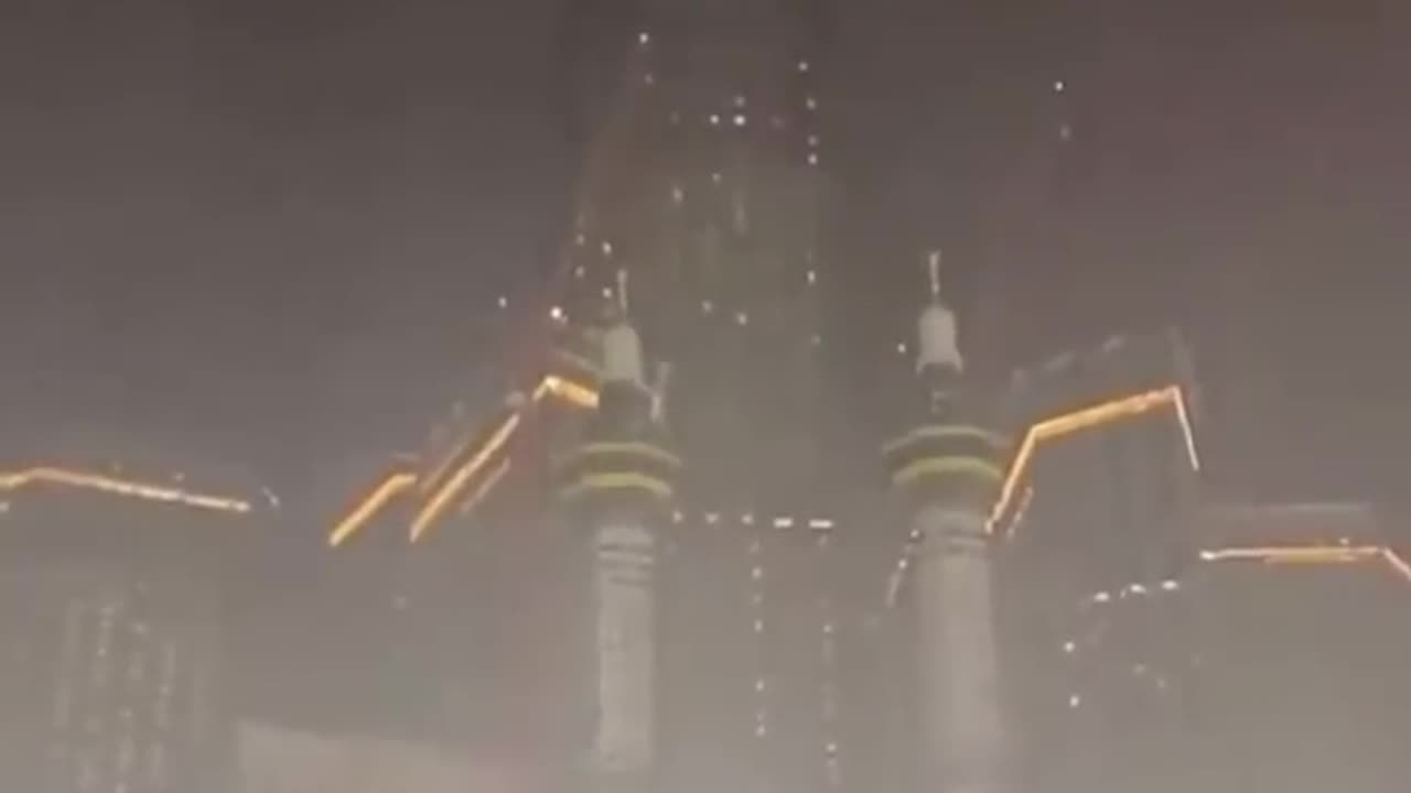 Rain in Makkah