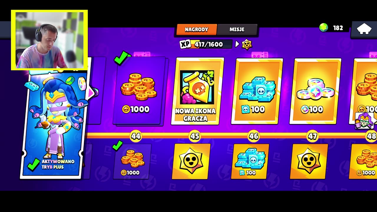 Otworzyłem CAŁY KARNET PLUS i DOSTAŁEM TO... *NAJLEPSZY OPENING* w BRAWL STARS