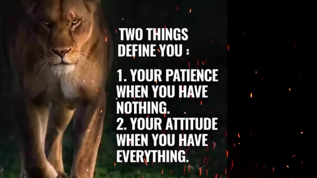 These are the test of your character.