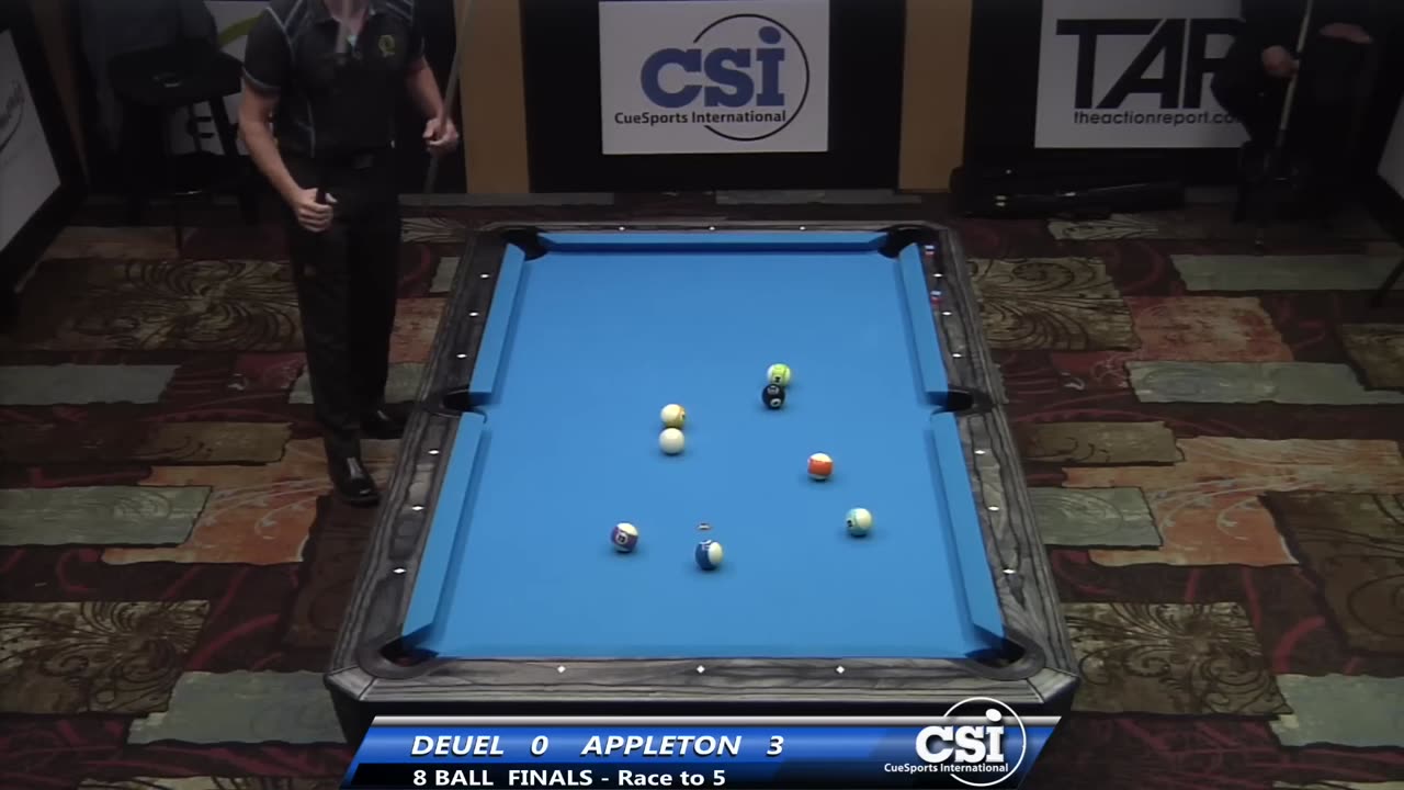 FINALS Set 1: Corey Deuel vs Darren Appleton ▸ 2014 US Bar Table 8-Ball Championship