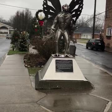 Mothman Statue Walk Around