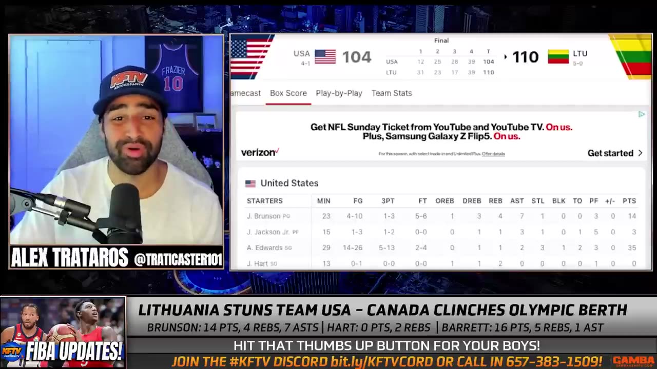 Lithuania Stuns TEAM USA | FIBA Updates