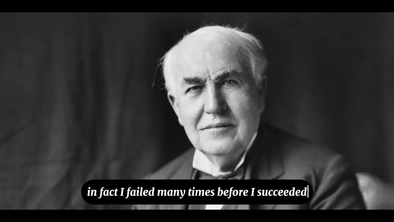 Listen Story Of Thomas Edison By His Self