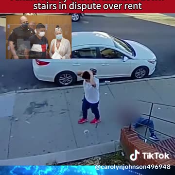 Tenant fatally shoves landlord down the stairs in dispute over rent