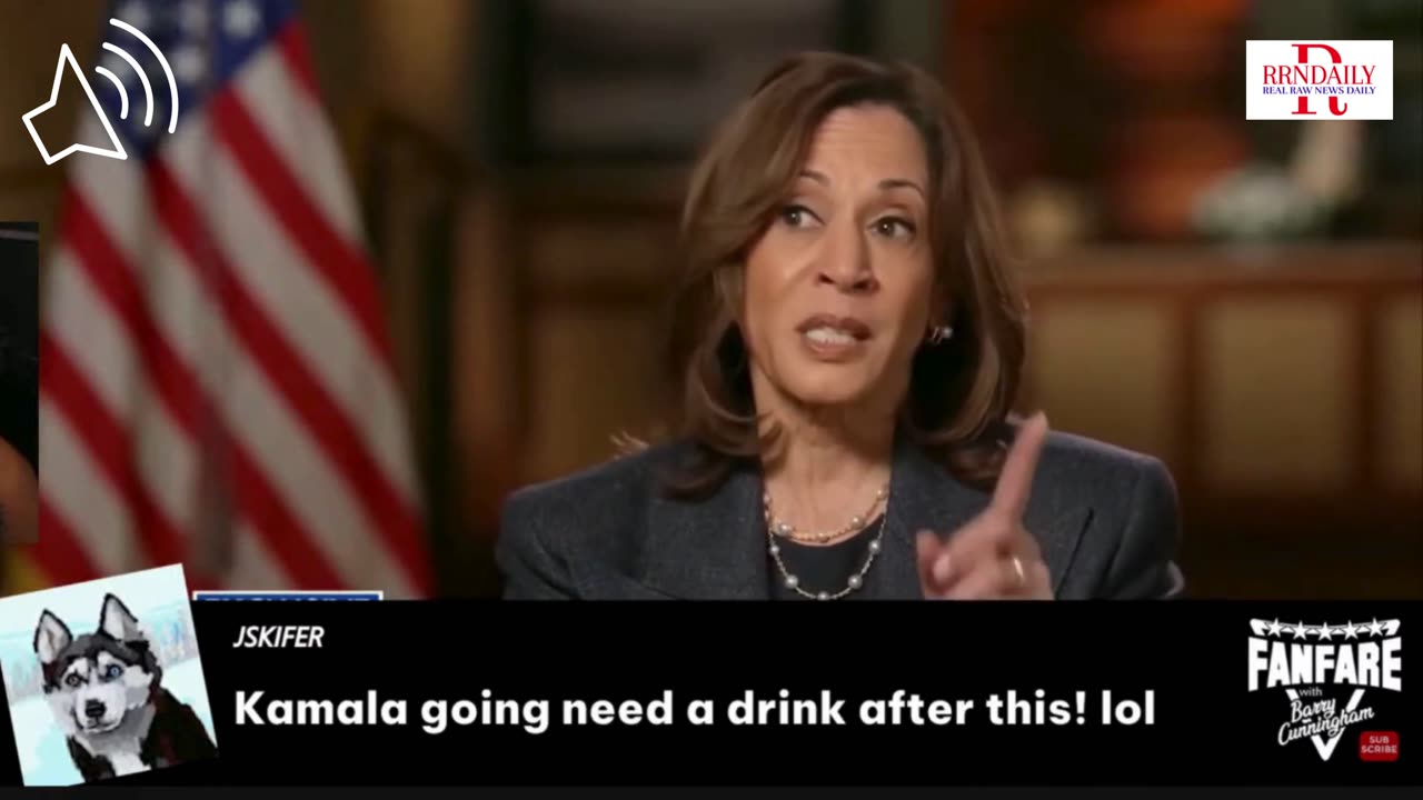 Kamala STORMS OFF SET After Brett Baier Makes her RAGE Quit During HARD Fox Interview