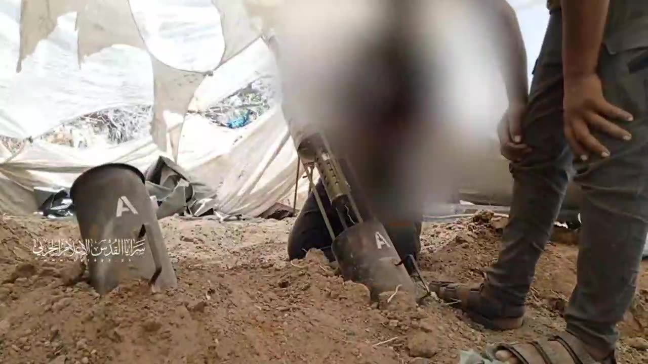 Al-Quds Brigades show scenes of the launching of Ababil projectiles