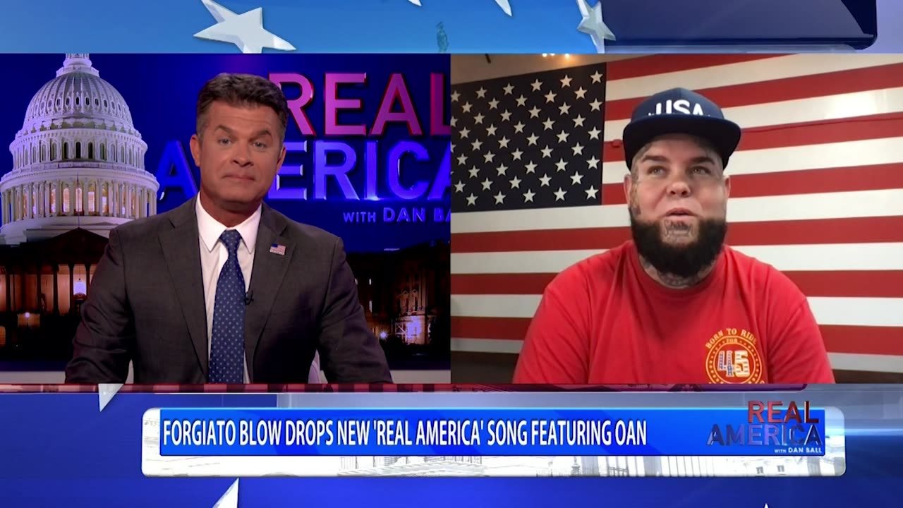 Conservative Activist & Rapper Forgiato Blow w/Dan Ball on Real America