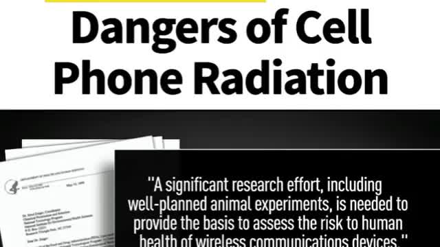 Cell phone radiation ignored