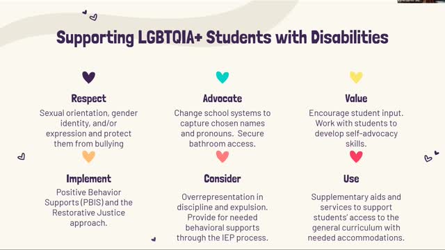 Utah Pride Center Teacher Conference - "Disability and Gender Assumptions" FULL