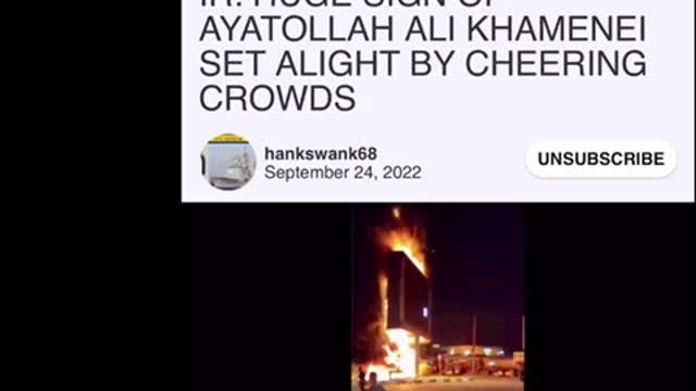 Iranians sick of tyranny and jabbs too