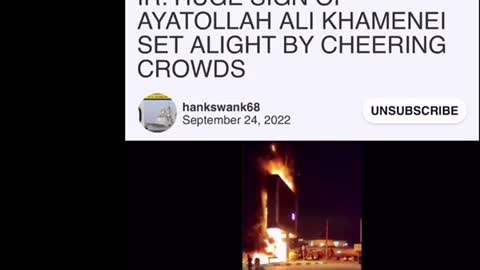 Iranians sick of tyranny and jabbs too