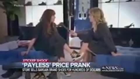 Perception: Payless sets up fake overpriced shop to fool the rich