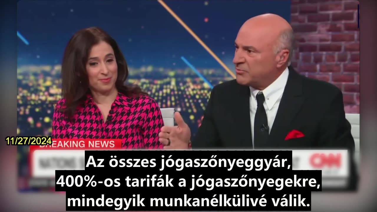 【HU】Kevin O’Leary kanadai politikus és üzletember 400%-os vámot kér Kínára