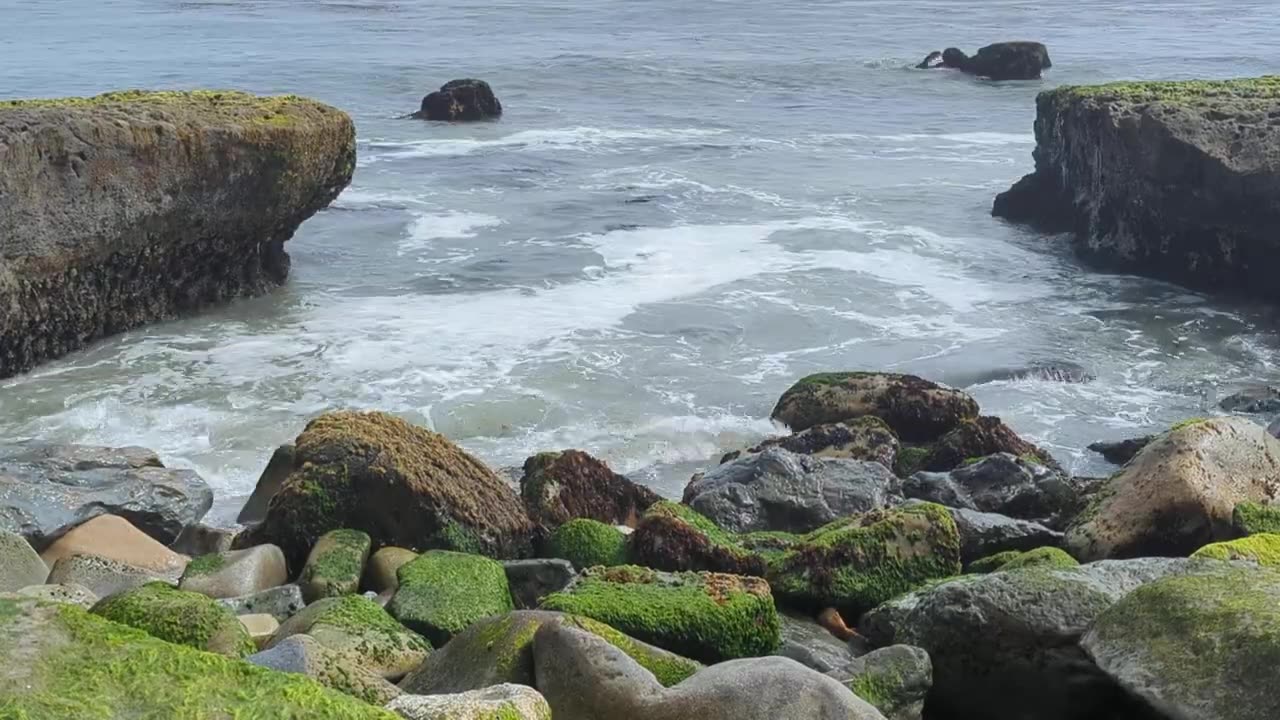 Crashing Waves and Cool Marine Layer