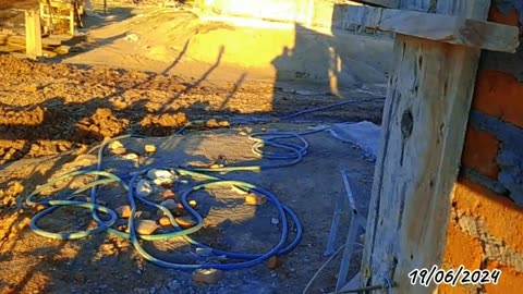 Contrastes: Noche y día en la obra de la Cooperativa de Viviendas - Tacuarembó (27 y 29/06/2024)