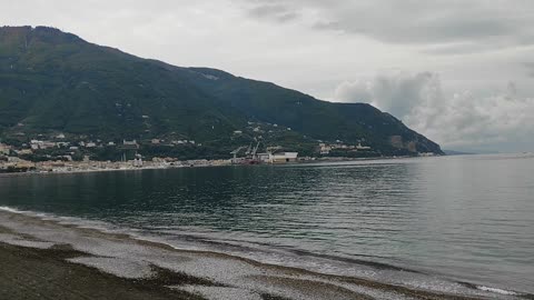 Castellammare di Stabia Mare calmo come una tavola