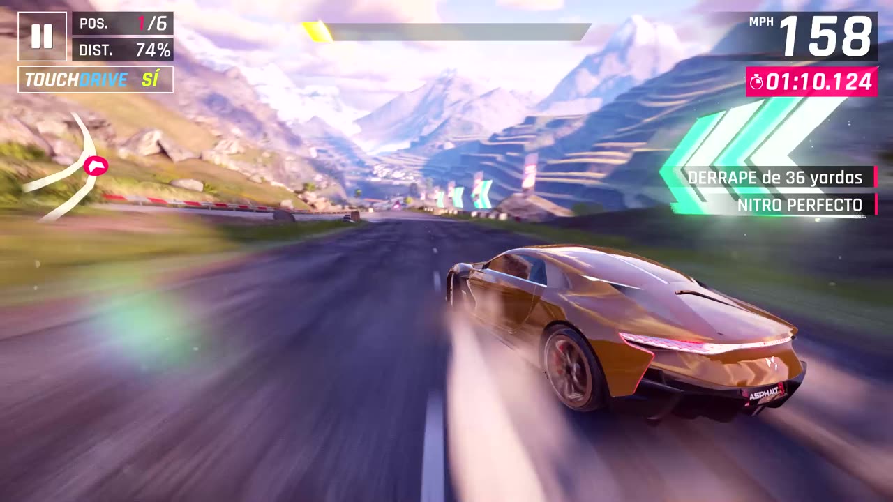 Asphalt 9: Legends una carrera emocionante