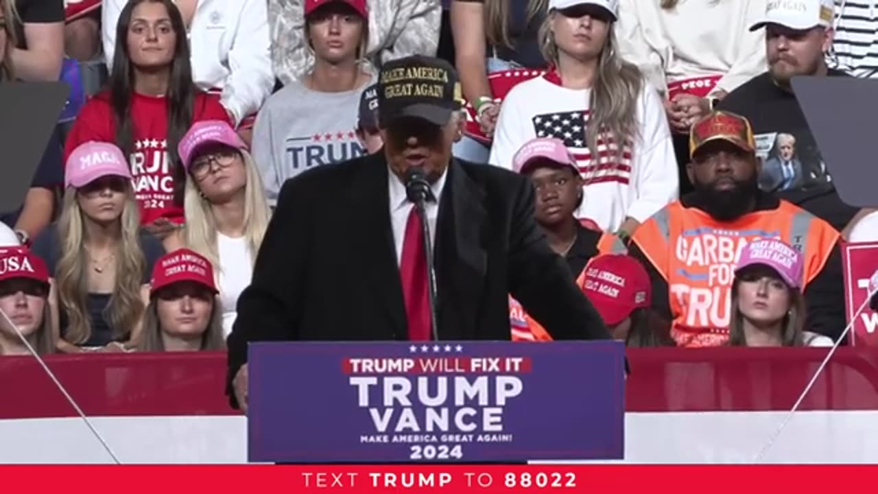 Donald Trump Rally in Macon Georgia 11/3/24