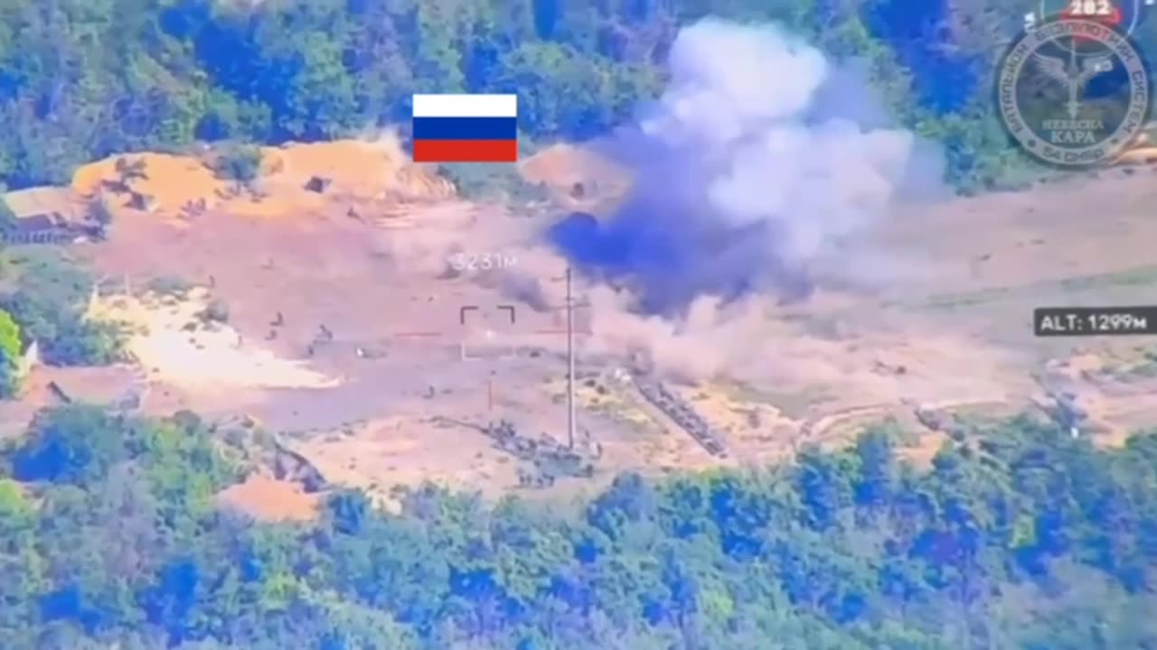 HIMARS Strikes on a Russian Training Ground