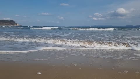 Cool waves in Pohang, Korea