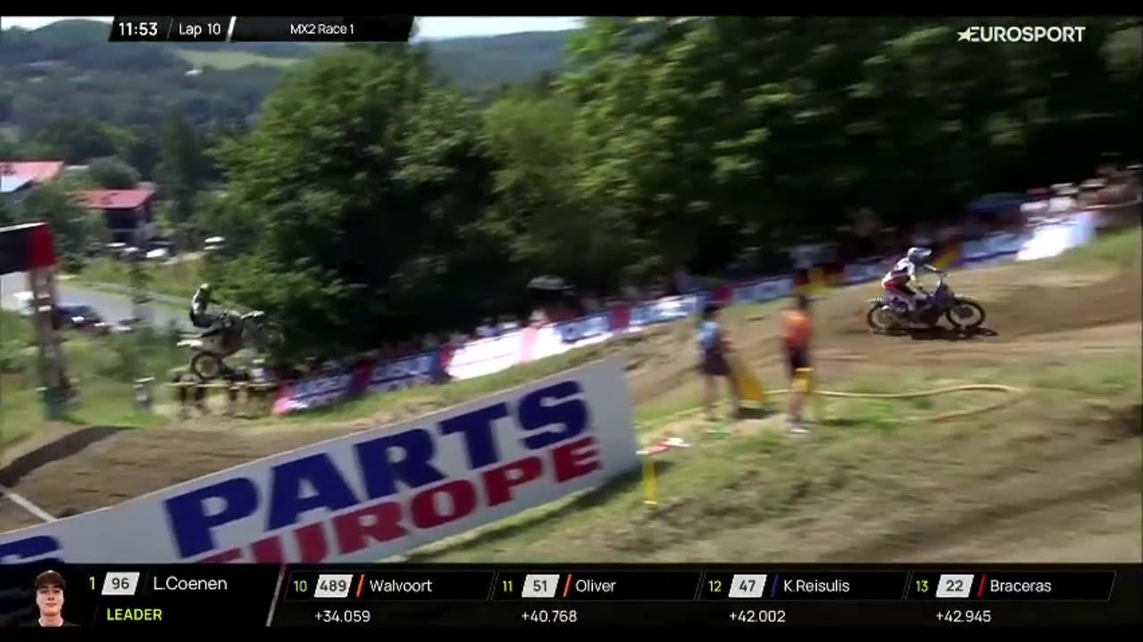 MX2 Race 1 - MXGP of Czech Republic 2024. Round 13