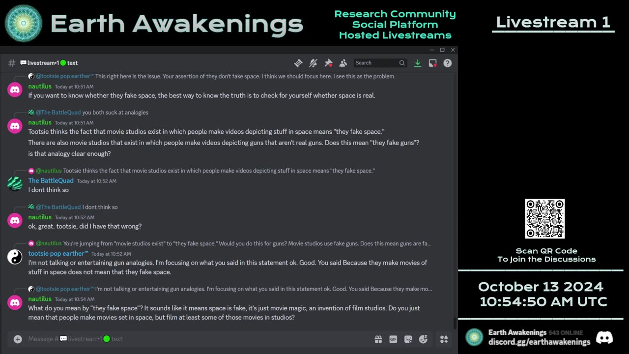 Earth Awakenings - Livestream 1 - #1924