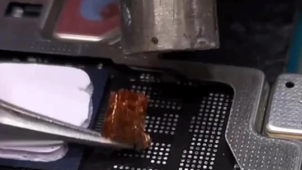Mobile cpu reballing by union repair ver easy tricks