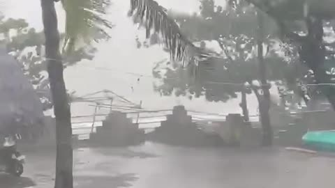 Typhoon Leon Affects Santa Ana, Cagayan, Philippines