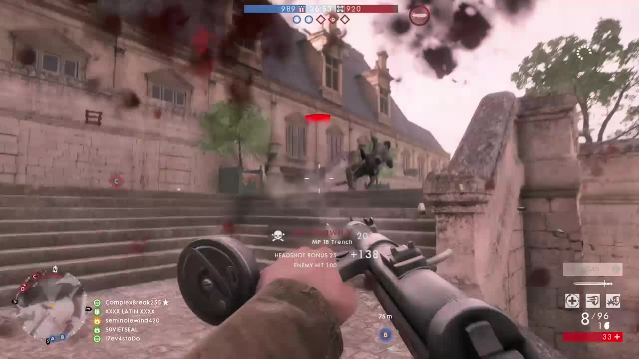 I had the pistol ready for just in case — Battlefield 1