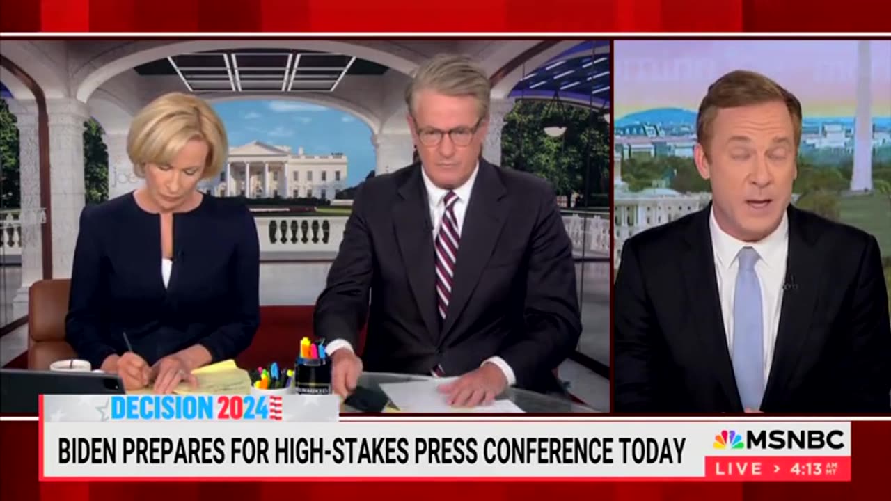 MSNBC Host Jonathan Lemire Says Biden’s Press Conference ‘Won’t Silence’ Dems