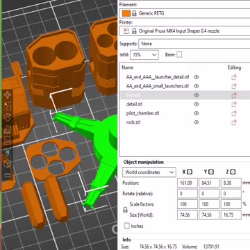 PrusaSlicer: Fullscreen