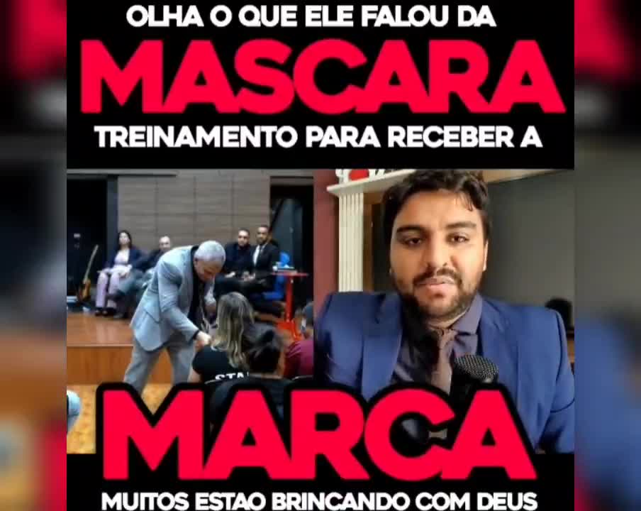 Olha o que ele falou sobre a máscara....é a mais pura verdade só vê quem não quer...