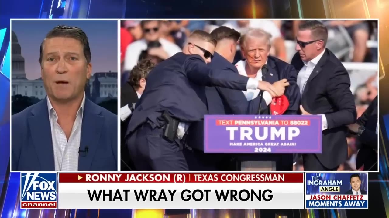 Trump's injury was typical of a gun shot wound: Former White House doctor