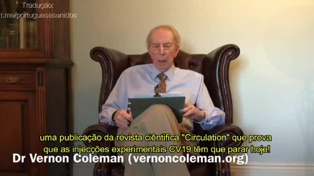 Dr Vernon Coleman - temos provas para parar os programas de injeções